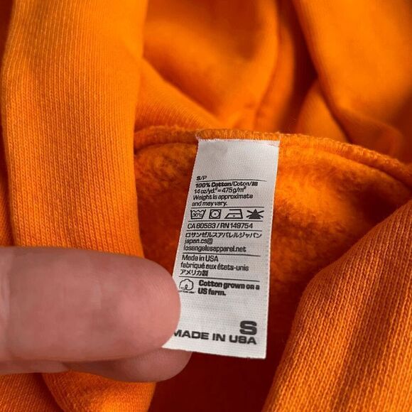 Original BTC DeGod Orange Hoodie Small​​​​ - Picture 8 of 8